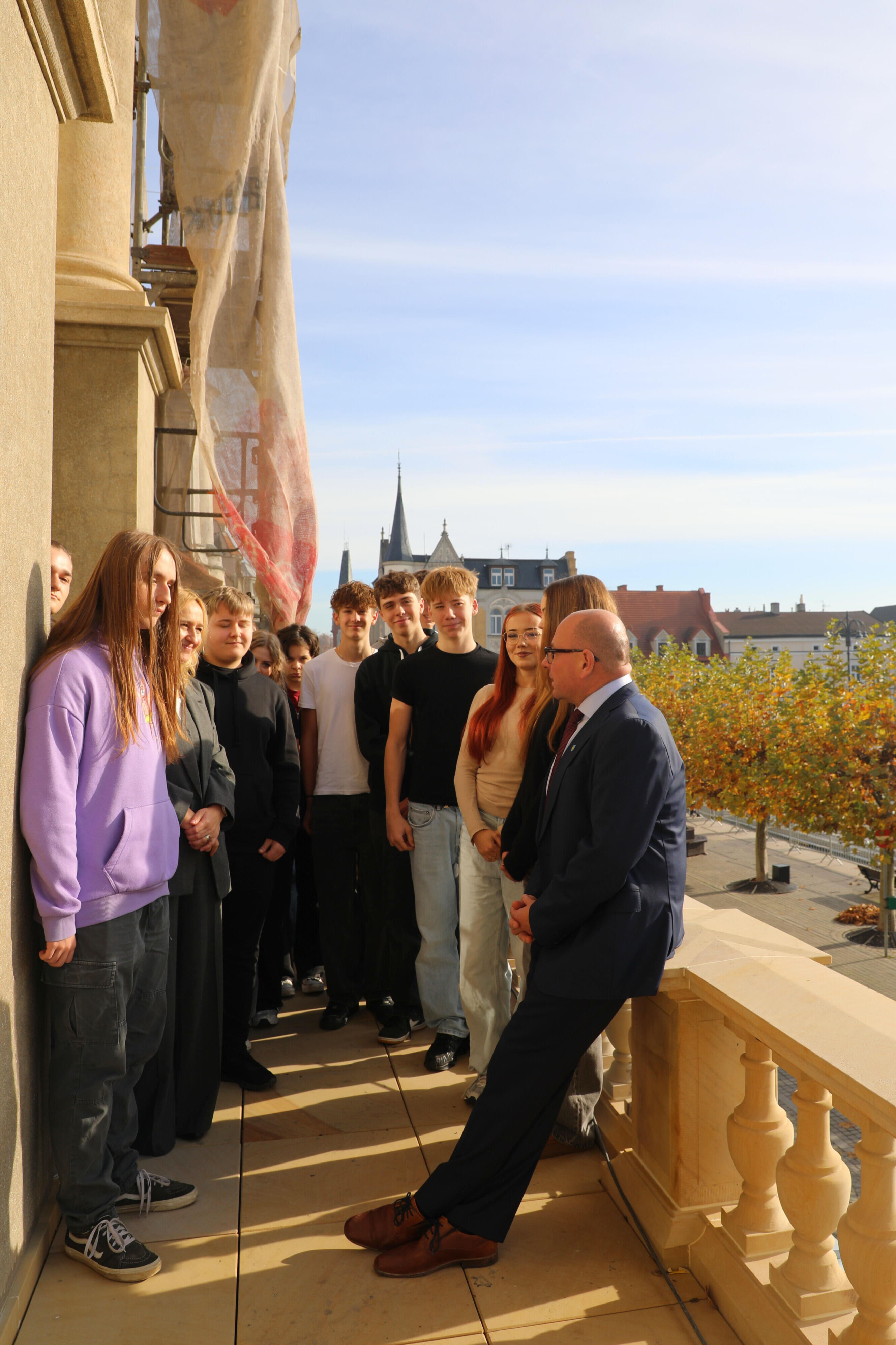 Wizyta uczniów III Liceum Ogólnokształcącego w